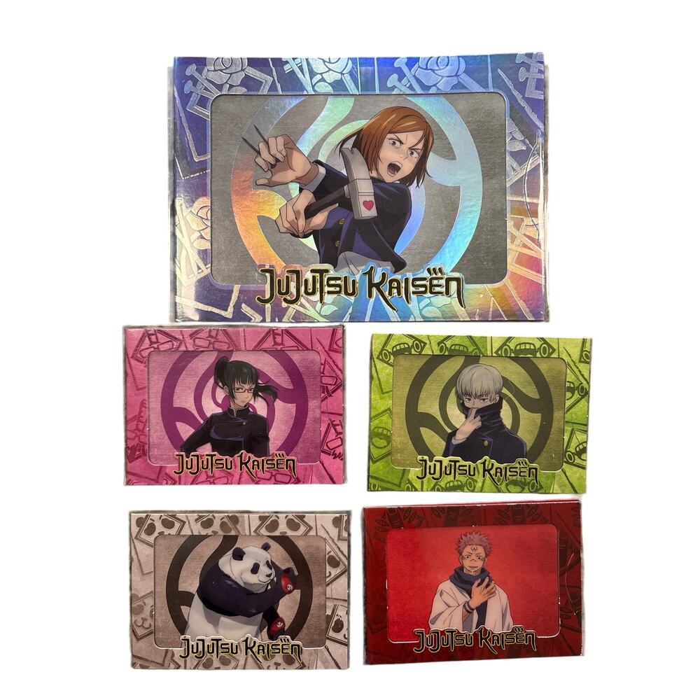 2023 jujutsu kaisen cybercel Super Rare Nobara Kugisaki with 4 common cards